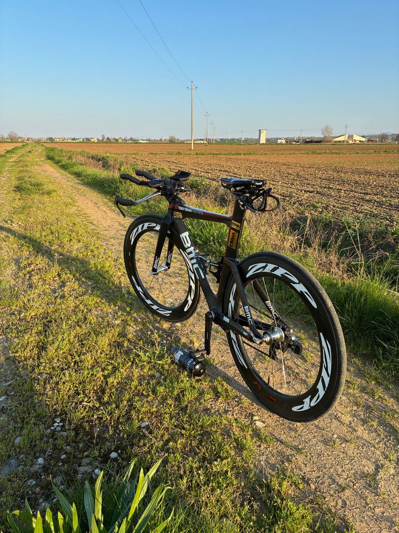 Gebrauchtes BMC Timemachine SRAM Red eTap AXS 2018 Road & Gravel, Schwarz — Bild 7 von 8