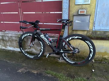 Gebrauchtes BMC Timemachine SRAM Red eTap AXS 2018 Road & Gravel, Schwarz — Bild 8 von 8