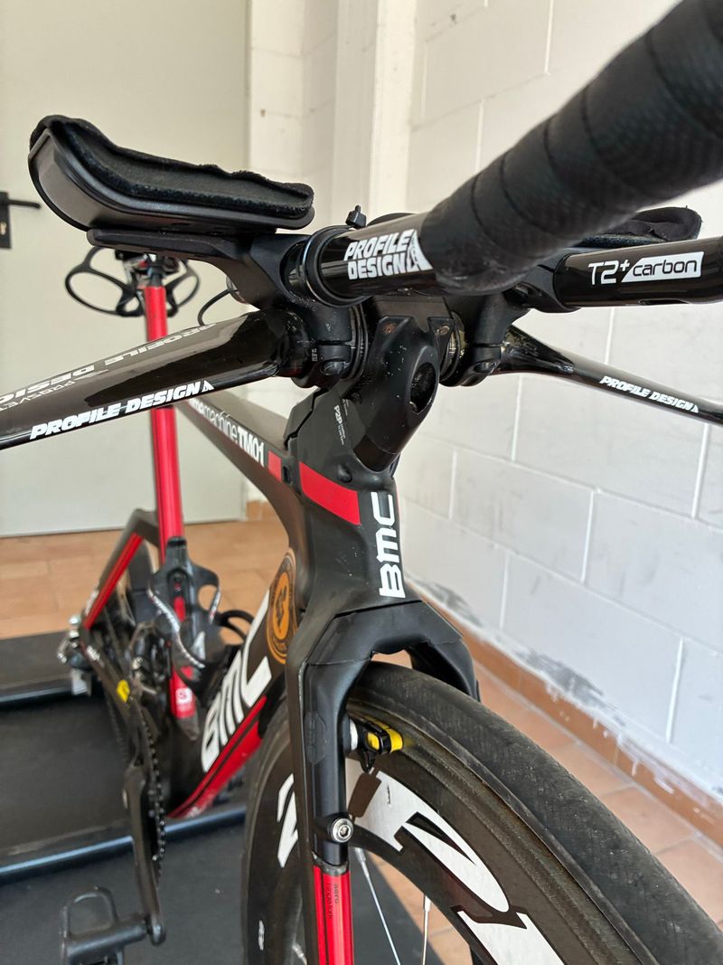 Gebrauchtes BMC Timemachine SRAM Red eTap AXS 2018 Road & Gravel, Schwarz — Bild 2 von 8