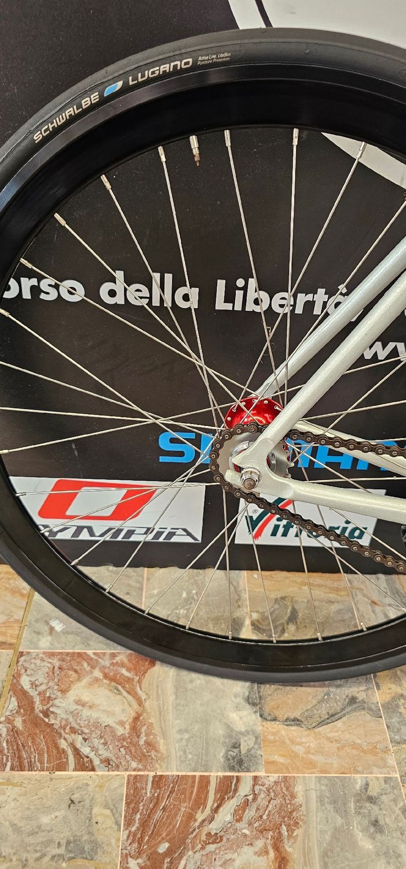 Tweedehands Pista Custom Other Campagnolo 2015 Road & Gravel