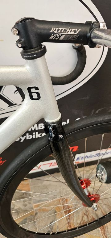 Used Pista Custom Other Campagnolo 2015 Road & Gravel, Light Gray — image 3 of 6