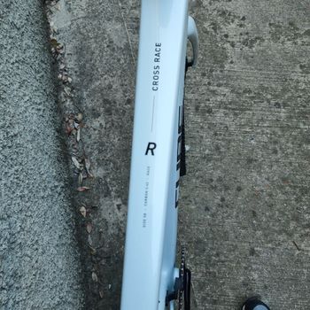 CUBE Cross SRAM Rival eTap AXS 2025 Road & Gravel usato, Bianco — immagine 25 di 27
