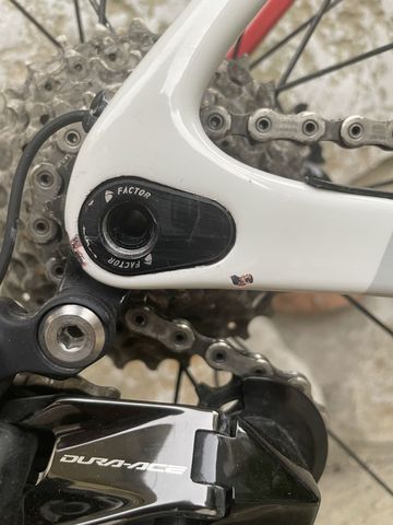 Used Factor Ostro Shimano Dura Ace Di2 2022 Road & Gravel, Light Gray — image 24 of 25