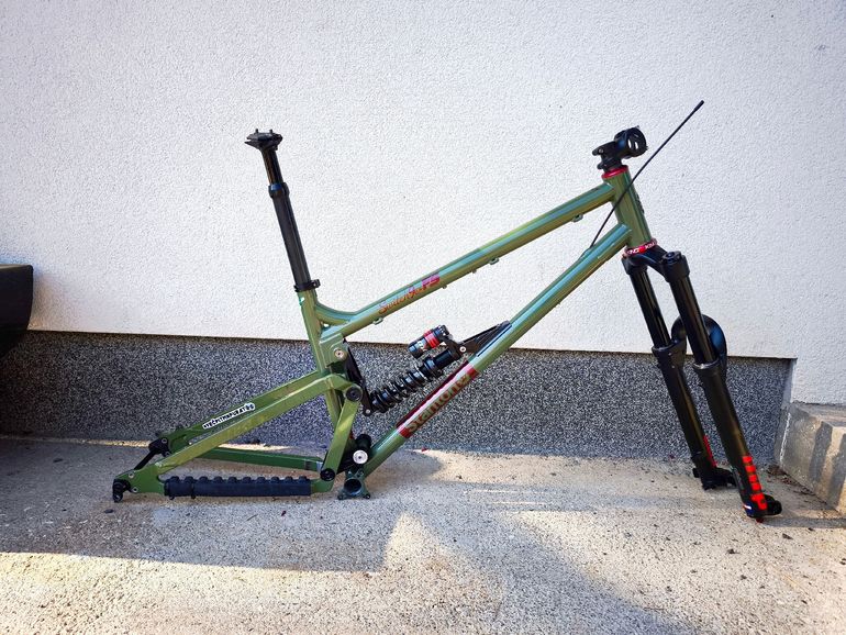 Used Stanton Switch9er Frameset 2021 Mountainbike, Green — image 10 of 12