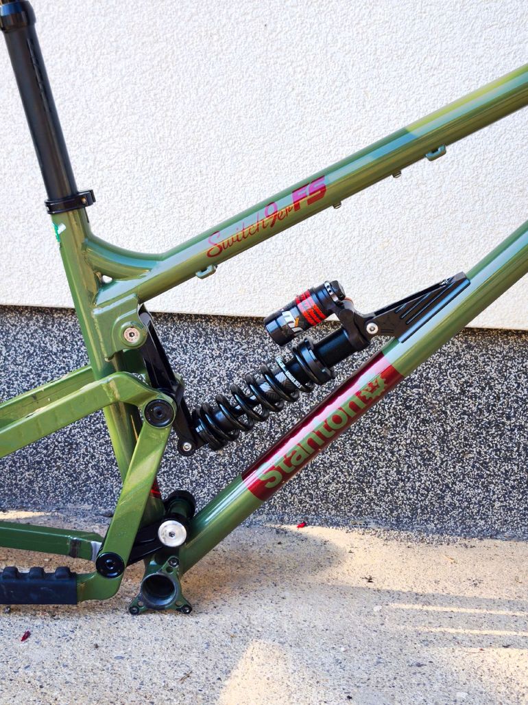 Used Stanton Switch9er Frameset 2021 Mountainbike, Green — image 2 of 12