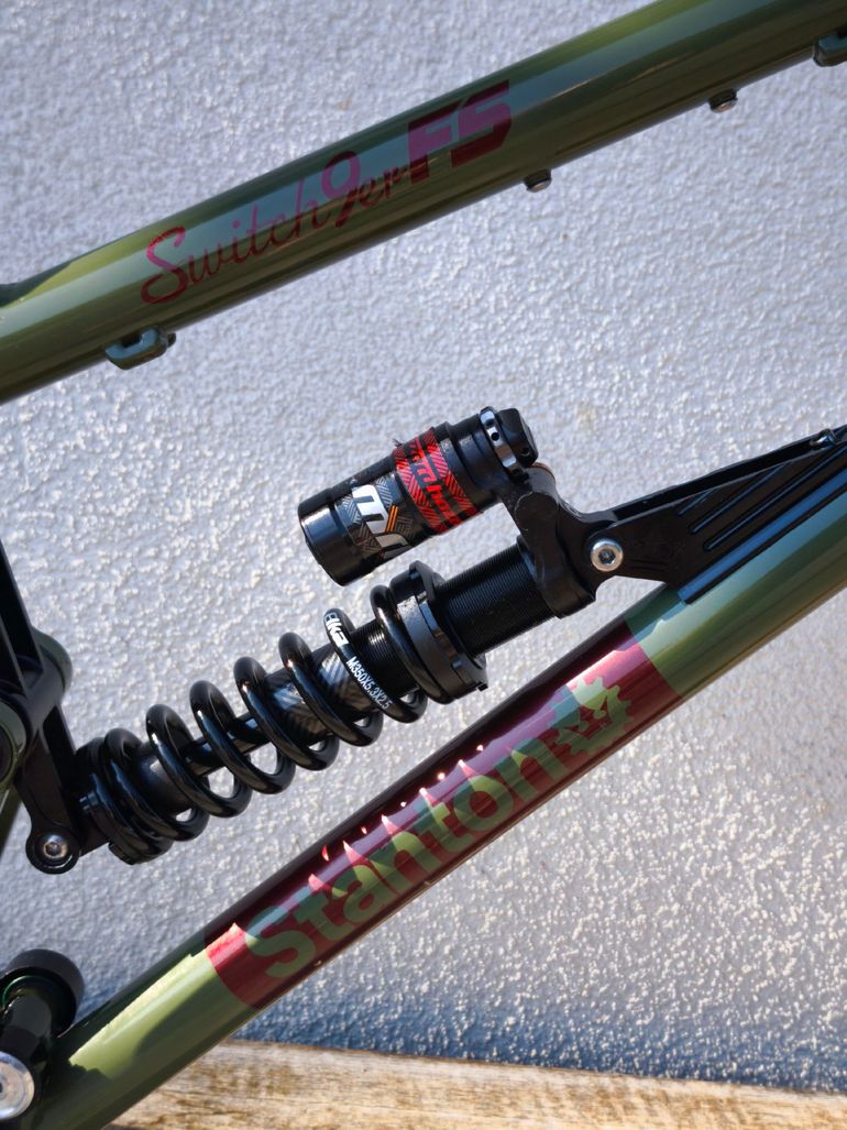 Used Stanton Switch9er Frameset 2021 Mountainbike, Green — image 9 of 12