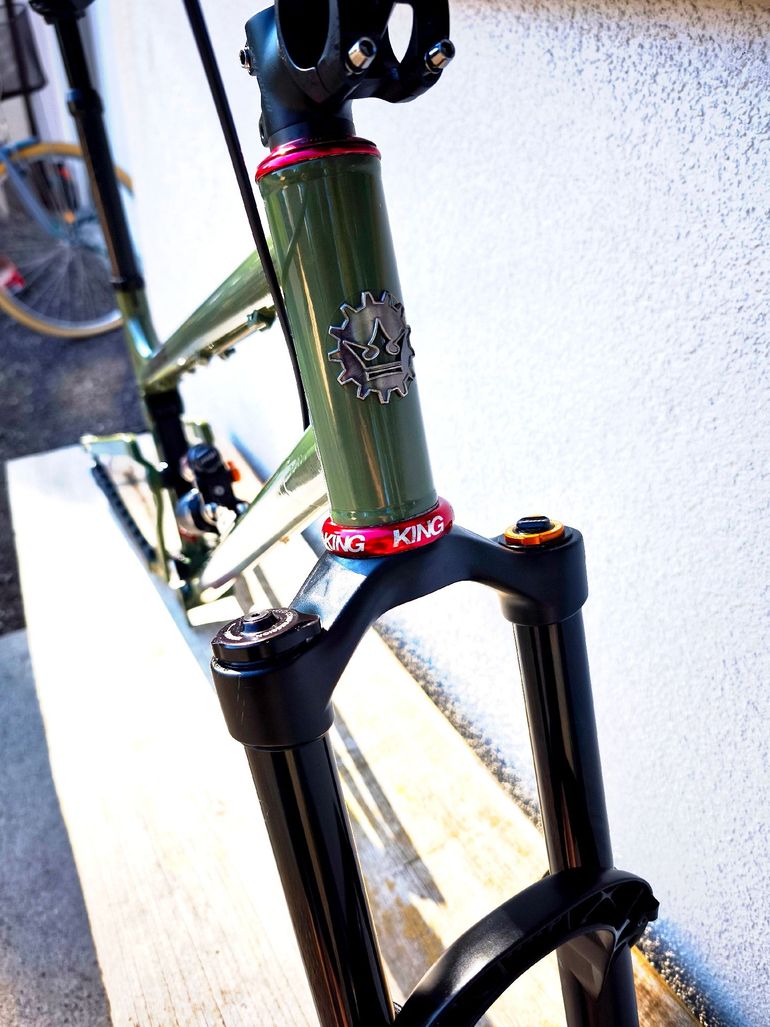 Used Stanton Switch9er Frameset 2021 Mountainbike, Green — image 3 of 12