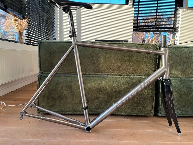 Gazelle Custom Frameset 2016 Road & Gravel de segunda mano, Gris claro — imagen 10 de 11