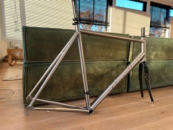 Gazelle Custom Frameset 2016 Road & Gravel de segunda mano, Gris claro — imagen 9 de 11