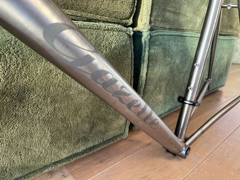 Gazelle Custom Frameset 2016 Road & Gravel de segunda mano, Gris claro — imagen 4 de 11