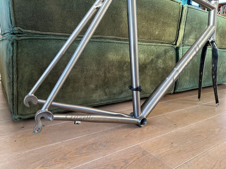 Gazelle Custom Frameset 2016 Road & Gravel de segunda mano, Gris claro — imagen 8 de 11