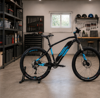 Used ROCKRIDER 27.5" Electric Mountain Bike E-ST500 V2 - / 2020 2020 MTB