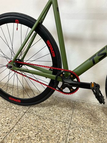 Gebrauchtes Tsunami Custom Shimano 105 2022 Road & Gravel, Grün — Bild 5 von 9
