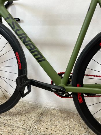Gebrauchtes Tsunami Custom Shimano 105 2022 Road & Gravel, Grün — Bild 9 von 9