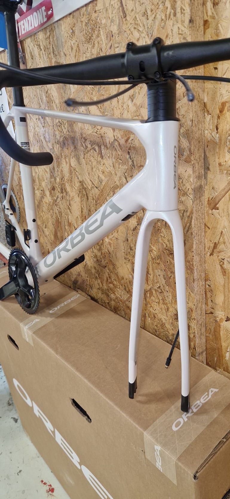 Gebrauchtes Orbea Orca M30i 2026 Frameset 2026 Road & Gravel, Weiß — Bild 11 von 11