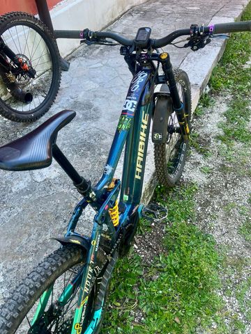 Haibike Nduro 8 Freeride 2025 2025 Mountainbike usato, Blu — immagine 8 di 8