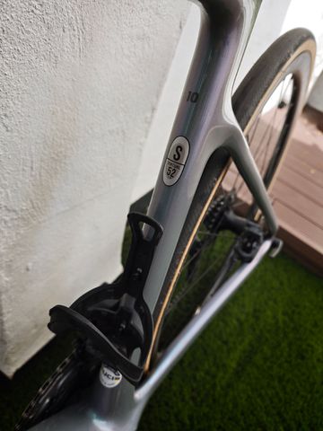 Gebrauchtes Scott Addict RC 10 2021 2021 Road & Gravel, Hellgrau — Bild 6 von 7