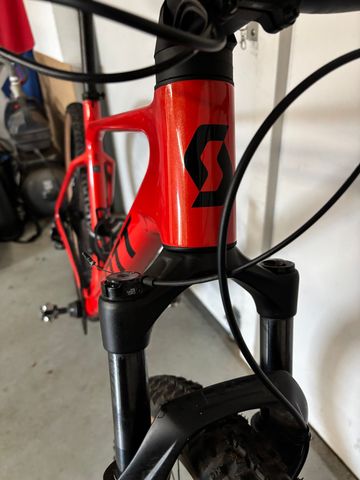 Used Scott Scale SRAM NX 2023 Mountainbike, Red — image 4 of 13