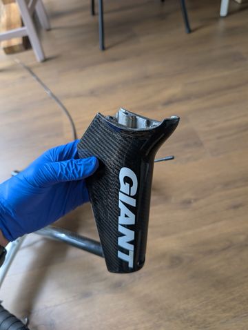 Used Giant Trinity Shimano Ultegra 2016 Road & Gravel, White — image 13 of 14