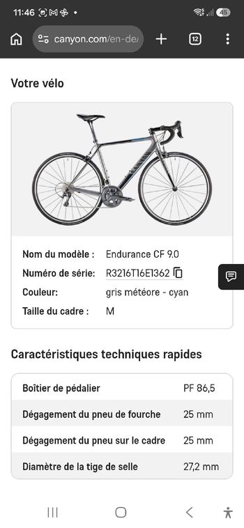 Używany Canyon Endurace Shimano Ultegra 2016 Road & Gravel — zdjęcie 18 z 26