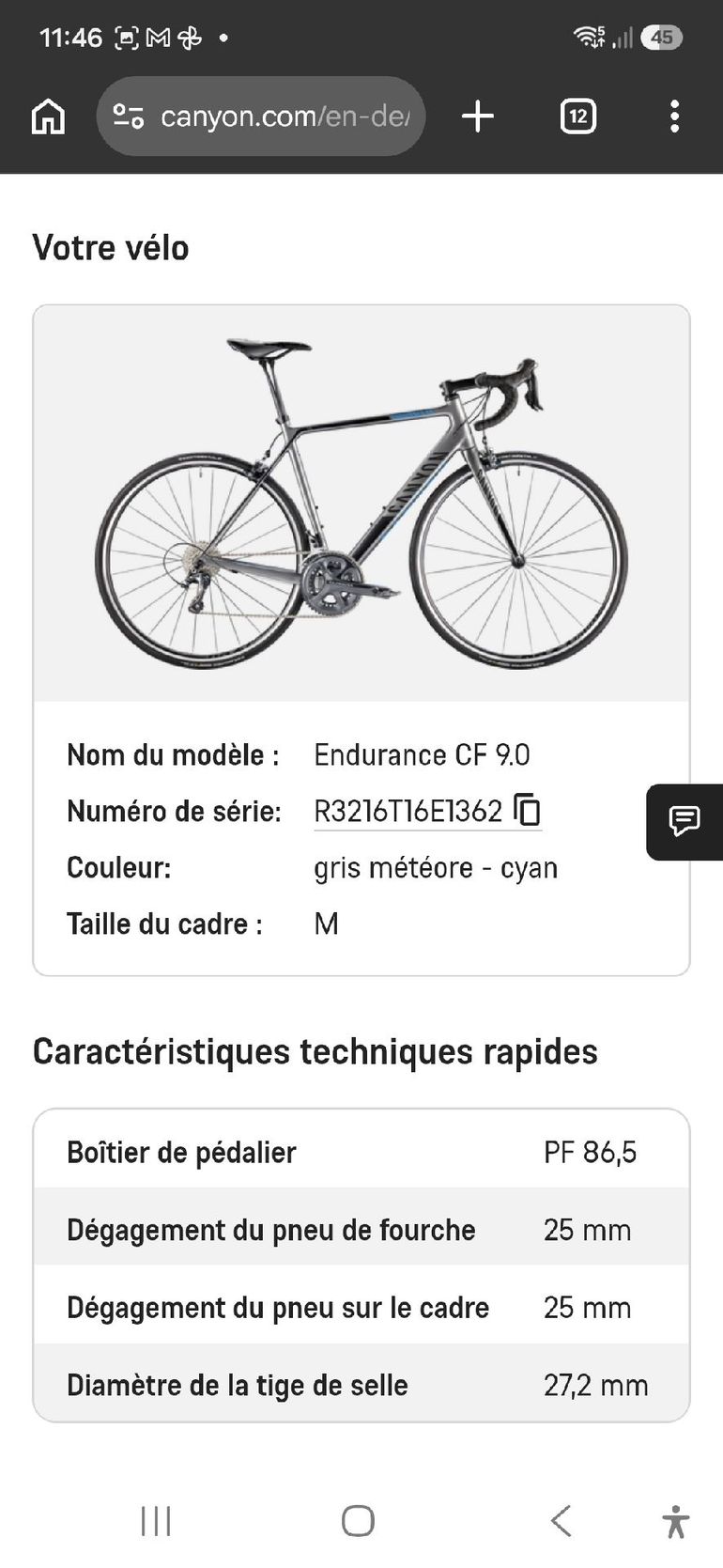 Używany Canyon Endurace Shimano Ultegra 2016 Road & Gravel — zdjęcie 18 z 26
