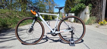 Used CUBE CROSS RACE 2022 2022 Road & Gravel, Light Gray — image 2 of 7