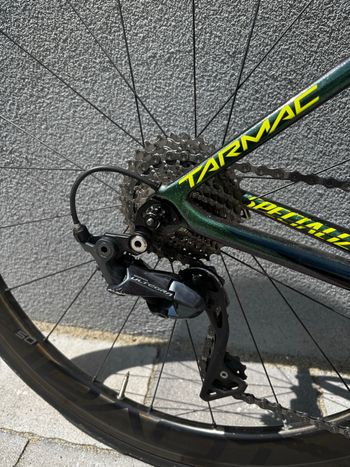 Gebrauchtes Specialized Tarmac Shimano Ultegra 2019 Road & Gravel, Grün — Bild 4 von 6