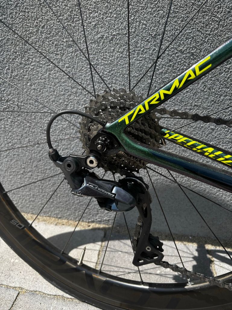 Gebrauchtes Specialized Tarmac Shimano Ultegra 2019 Road & Gravel, Grün — Bild 4 von 6