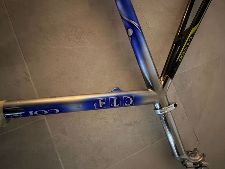 Used Colnago Custom Frameset 1998 Road & Gravel, Light Gray — image 3 of 7