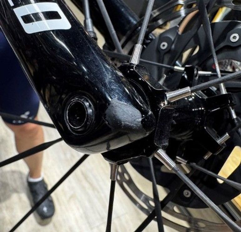 Used Specialized Tarmac SL7 Frameset 2023 Frameset 2023 Road & Gravel, Black — image 4 of 4