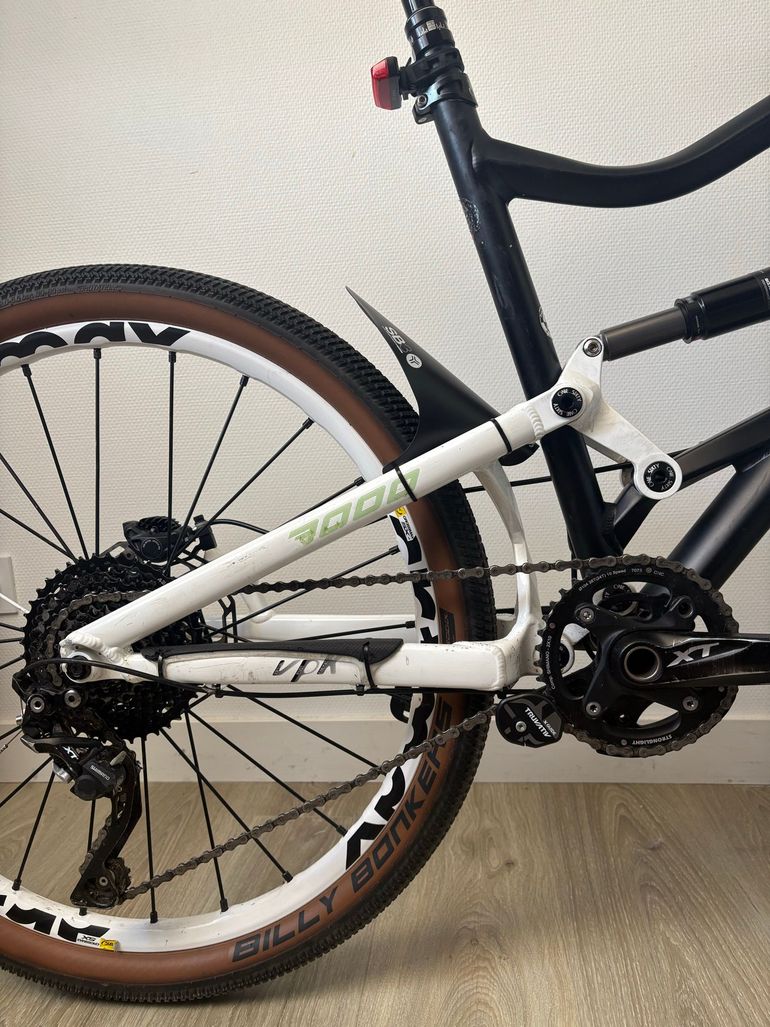 Gebrauchtes Merida One-sixty Shimano Deore XT 2013 Mountainbike, Schwarz — Bild 3 von 12