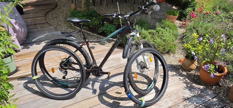 CUBE access wls Race 2016 2016 Mountainbike usato, Nero — immagine 3 di 7