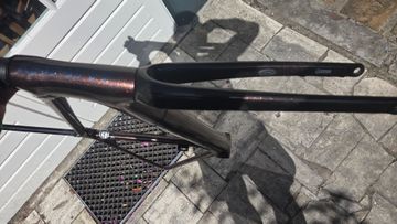 Giant TCR Advanced Disc 1 Pro Compact 2022 Frameset 2022 Road & Gravel usato, Arancione — immagine 6 di 6