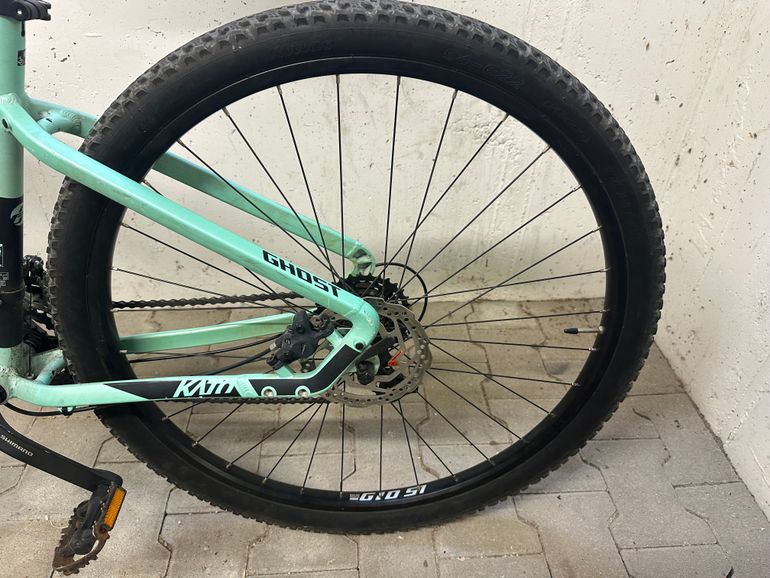Ghost KATO Base 29 2021 2021 Mountainbike usato, Verde — immagine 5 di 9
