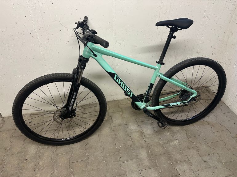 Ghost KATO Base 29 2021 2021 Mountainbike usato, Verde — immagine 9 di 9