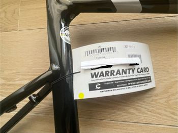 Brugt Cannondale Caad Frameset 2024 Road & Gravel — billede 3 af 5