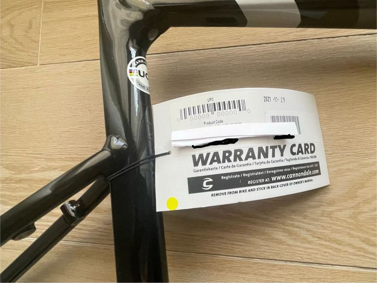 Brugt Cannondale Caad Frameset 2024 Road & Gravel — billede 3 af 5