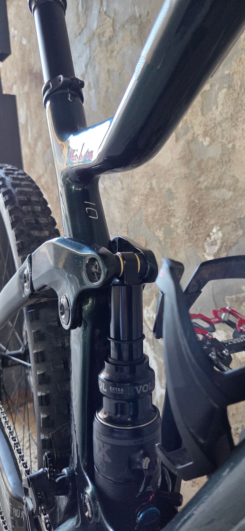 Used Scott Genius 910 2020 2020 Mountainbike, Green, 29 — image 7 of 11