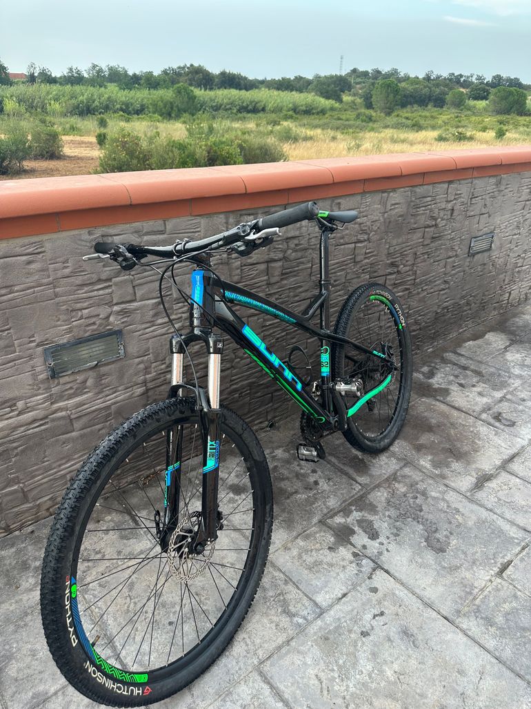SUNN Fox S2 2017 Mountainbike usato, Verde — immagine 4 di 8