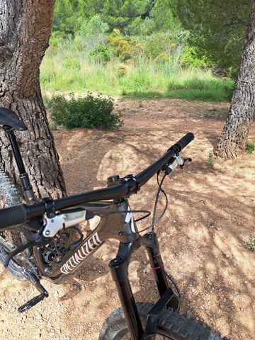 Used Specialized Enduro Comp 2025 2025 Mountainbike, Light Gray — image 2 of 6