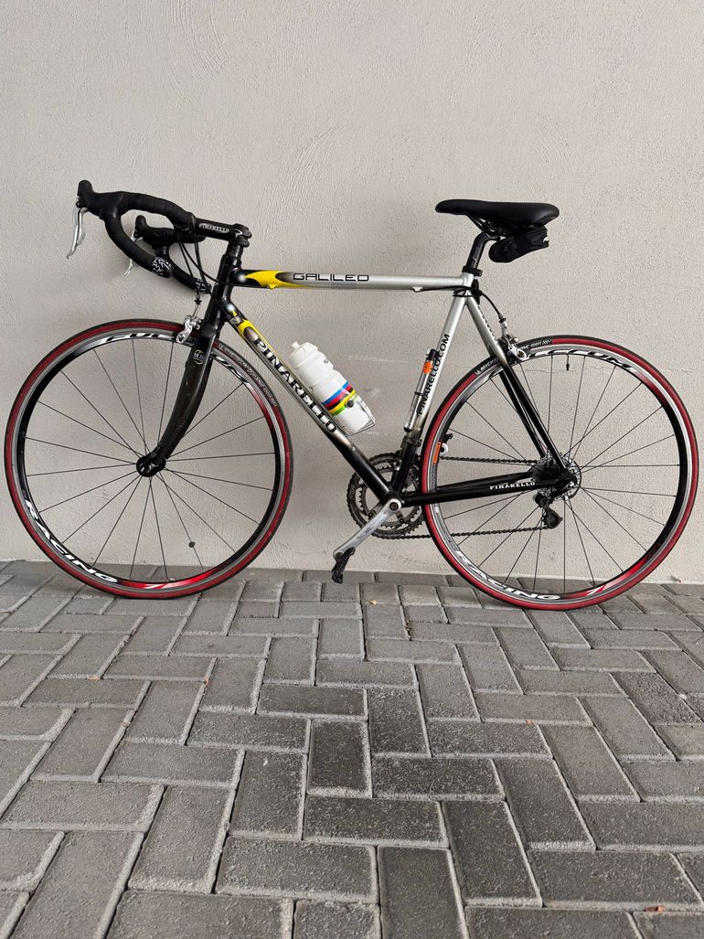 Gebrauchtes Pinarello Galileo Shimano Ultegra Di2 2014 Road & Gravel, Hellgrau — Bild 2 von 5