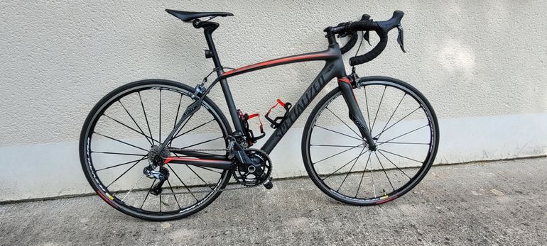 Gebrauchtes Specialized Roubaix SL4 Expert 2015 2015 Road & Gravel, Rot — Bild 2 von 6