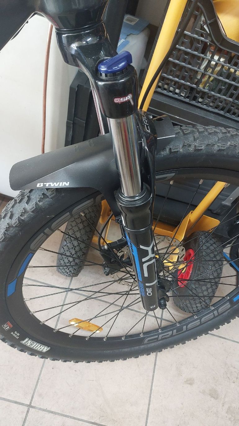 Gebrauchtes CRUSSIS Custom SRAM X4 2023 Mountainbike, Blau, 27, 5 (650B) — Bild 8 von 9