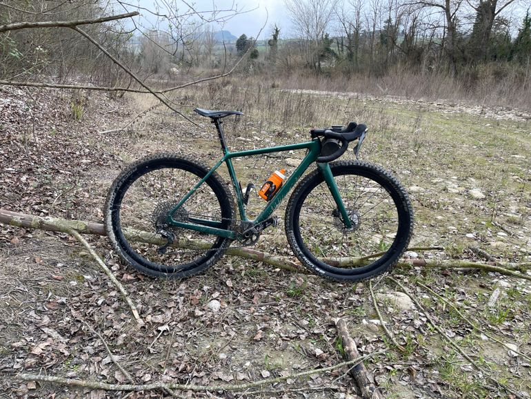 Carbonda 696 Custom Build 2023 Road & Gravel usato, Verde — immagine 6 di 12