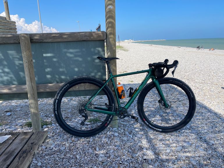 Carbonda 696 Custom Build 2023 Road & Gravel usato, Verde — immagine 5 di 12