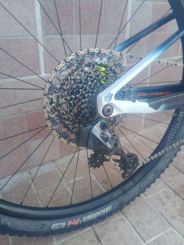 Used Lee Cougan Custom SRAM GX Eagle AXS 2023 Mountainbike, Blue — image 2 of 7