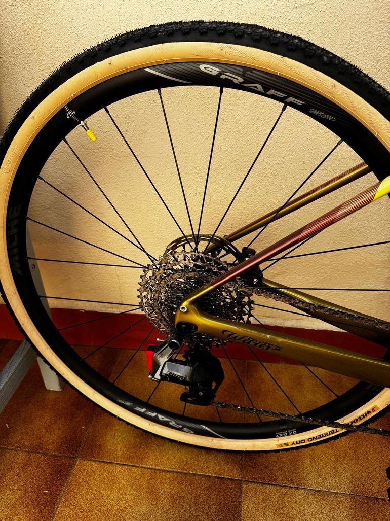 Willier Custom SRAM Rival eTap AXS 2024 Road & Gravel usato, Arancione — immagine 6 di 8