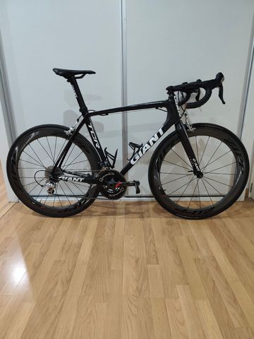 Giant TCR Advanced SL 1 2014 2014 Road & Gravel usato, Nero — immagine 2 di 19