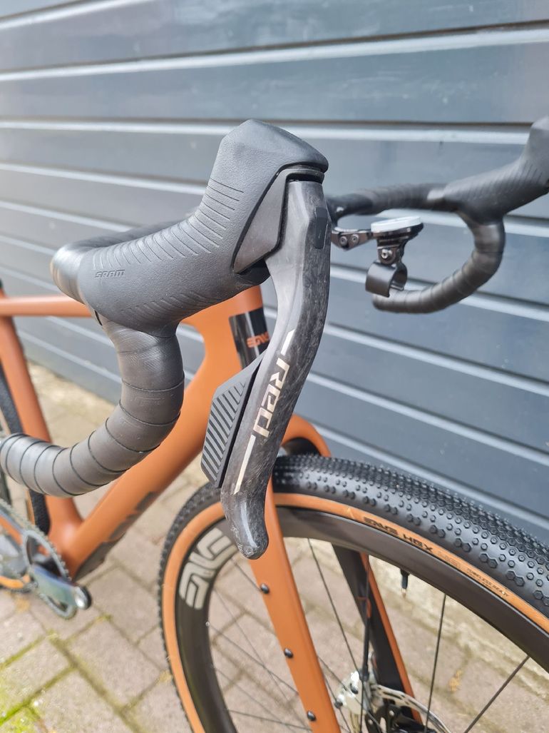 Gebrauchtes Enve Custom SRAM Red eTap AXS 2025 Road & Gravel, Orange — Bild 10 von 22
