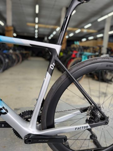 Gebrauchtes Factor O2 Di2 2024 Road & Gravel, Blau — Bild 22 von 24